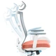 Крісло офісне OfficePro Balance OC550-W-DG-OR - зображення 9