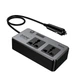 Автомобільний перетворювач напруги HOCO New 2-socket universa l(PD66W/1C2A) car inverter Z66| Black - зображення 4
