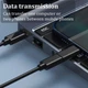 Кейс-органайзер з набором кабелів та адаптерів (Type-C PD 60W 25cm, Type-C to USB-A/Lightning/MicroUSB), скріпкою та місцем під SIM (2xNano, 1xMicro) 84x12mm, Dark-Blue - зображення 6