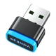 Симулятор компьютерной мыши SeenDa DK16 Jiggler Mouse, 2.4Ghz, 3 режима, RGB индикатор, Black - изображение 1