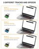 Симулятор компьютерной мыши SeenDa DK16 Jiggler Mouse, 2.4Ghz, 3 режима, RGB индикатор, Black - изображение 7