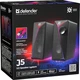 Акустична система 2.0 Defender J5, 6Вт, підсвітка, USB, чорна - изображение 7