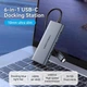 Док-станція USB3.0 Type-C --> HDMI 4K30Hz/TF/3xUSB-A 3.0, 0.15м 6-in-1 Vention - изображение 3