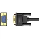Кабель VGA 15M-15M, 1.0 м, з ферритами, чорний Vention - зображення 2