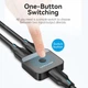 Сплітер HDMI 2.0 UHD 4K 60Hz 3D, HDCP,1080P перемикач двонаправлений 2 IN 1 OUT Vention - зображення 8