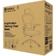Крісло ігрове Sandberg ErgoFusion Gaming Chair Basic, чорне - изображение 6