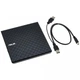 Asus Lite SDRW-08D2S-U 8х External slim USB2.0, чорний - изображение 3