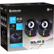 Акустична система 2.0 Defender Solar 8, 10Вт, Bluetooth, RGB підсвітка, USB, чорна - изображение 8