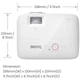 Проєктор BENQ TH671ST, короткофокусний, DLP,1080P,ANSI 3000Lm,10000:1, 2хHDMI, USB,16:9, білий - зображення 7