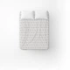 Простирадло Home Line 120103993 150х215 Бязь; бавовна Блакитний - изображение 1