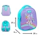 Рюкзак дитячий дошкільний Yes Happy Unicorn K-33XXS (550435) для дівчинки - зображення 3