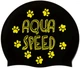 Шапочка для плавания Aqua Speed Kiddie Cat детская силиконовая. Чёрная - изображение 3