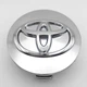 Колпачок заглушка ступицы колеса Toyota 62 мм тип 2 хром - изображение 2