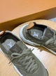 Чоловічі кросівки Louis Vuitton VNR кольору хакі, текстиль flyknit, масивна підошва 41 розмір - зображення 3