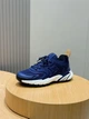 Чоловічі кросівки Louis Vuitton VNR синього кольору текстиль flyknit, масивна підошва 43 розмір - зображення 5