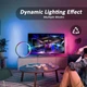 Настільна LED лампа RGB Intelligent circular atmosphere light Bluetooth USB with app - зображення 4