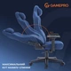 Геймерское кресло GamePro FGC750DB Fabric Dark Blue [163698] - изображение 14