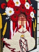 Вишита картина Берегиня, килимова вишивка, настінне панно, оберіг, розмір 43х33 - изображение 3