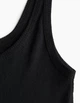 Майка H&M Ж1125456 (12284390) колір чорний (Ж1125456 - 222499) - изображение 4