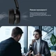 Бездротова гарнітура з мікрофоном Bluetooth 5.4 з ANC/ENC – навушники для ПК, кол-центру, роботи та дзвінків - зображення 4
