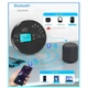 Портативний CD-плеєр CD-35 з Bluetooth 5.1, FM-трансмітером та динаміками – перезаряджуваний, з LCD-дисплеєм чорний - зображення 5