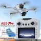 Квадрокоптер AE5 PRO з пультом з екраном, FPV дрон з камерою, до 150 м, складний, для початківців - зображення 4