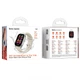 Смарт-годинник HOCO Y41 Smart watch call version 1.95'' BT5.3 300mAh Silver (6942007674140) - зображення 2