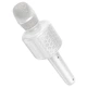 Портативный караоке микрофон HOCO L24 Shine karaoke microphone BT5.4 5W 1200mAh White (6942007673778) - изображение 3