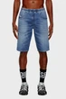 Чоловічі сині джинсові шорти 2033 D-KROOLEY-SHORT JOGG CALZONCINI Diesel 30 A12717 068HY - изображение 1