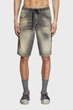 Чоловічі сірі джинсові шорти 2033 D-KROOLEY-SHORT JOGG CALZONCINI Diesel 28 A12717 068PF - зображення 1