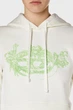 Жіноче біле худі F-SLIMMY-HOOD-P9 FELPA Diesel M A15384 0NAZQ - зображення 3