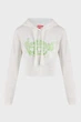 Жіноче біле худі F-SLIMMY-HOOD-P9 FELPA Diesel M A15384 0NAZQ - зображення 5