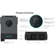 Інвертор Marsriva MR-SPH4200 TWIN Single-phase Off-Grid Solar lnverter, Built-in feed-in grid functi - зображення 5