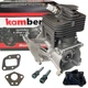 Двигатель в сборе мотокосы 44 мм 1E44F 52 см3 Kamberg. - изображение 1