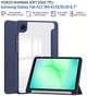 Чехол для планшета BeCover Soft Edge TPU для Samsung Galaxy Tab A11 SM-X133/X135 8.7" с креплением для стилуса Deep Blue (BC_715558) - изображение 3