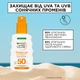Солнцезащитный водостойкий спрей Garnier Ambre Solaire Hydra 24h Protect High Spray SPF 50 Увлажнение 24 часа 150 мл (3600542624695) - изображение 4