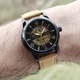Чоловічий механічний годинник Winner Triumph Sahara Gold - зображення 4