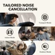 Бездротові навушники Soundcore Q30 ANC Hi-Res Bluetooth, шумопоглинання до 95%, 40/60 годин, накладні з мікрофоном - зображення 2