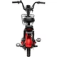 Электроскутер Crosser Mini 450W 48V 12Ah, электровелосипед до 30 км/ч, компактный городской с корзиной Красный - изображение 4