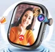 Android Смарт часы телефон 4G LTE SIM карта 4/64GB GPS Wi-Fi смартфон на запястье M16 видеозвонки мессенджеры Play Market 2.2" дисплей камера для фото и видеозвонков 800mAh приложения Chrome YouTube Viber TikTok Instagram ChatGPT Black - изображение 8