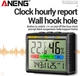 Термометр-гигрометр цифровой ANENG AP01 LCD Display + Часы Будильник Календарь Black (44506) - изображение 6