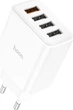 Зарядное устройство Hoco C102A 28.5Wmax QC3.0 порты 4 USB-A White (44437) - изображение 3