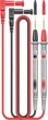 Щупы для мультиметра ANENG PT1005B 1000V/10A (позолоченные контакты) 109см/15.3 см Black Red (44505) - изображение 1