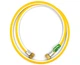 Шланг для газу 1/2" ВВ 150 см, ПВХ армований, Thermo Alliance Standart SD090G150, білий, без прокладок - зображення 1