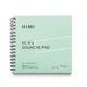 Блокнот HIMI Gouache Pad 21,5×21,5 см, 160 г/м², 50 листов, квадратный альбом для рисования - изображение 1