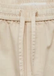 Хлопковые брюки с эластичным поясом MANGO Бежевый M KК0291M - изображение 5