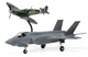 Збірна модель 1:72 «Тоді і зараз» Supermarine Spitfire & F-35B Lightning II набір Airfix A50190 - изображение 2