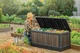 Садова скриня Keter Kentwood 350L Box 263975 горіх - зображення 4