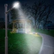 Уличный фонарь на столб solar street light BL BK120-6COB - изображение 2