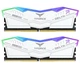 Модуль памяти Team DDR5 16GB (2x8) T-Force Delta 6000MHz RGB White (FF4D516G6000HC38ADC01) - изображение 1